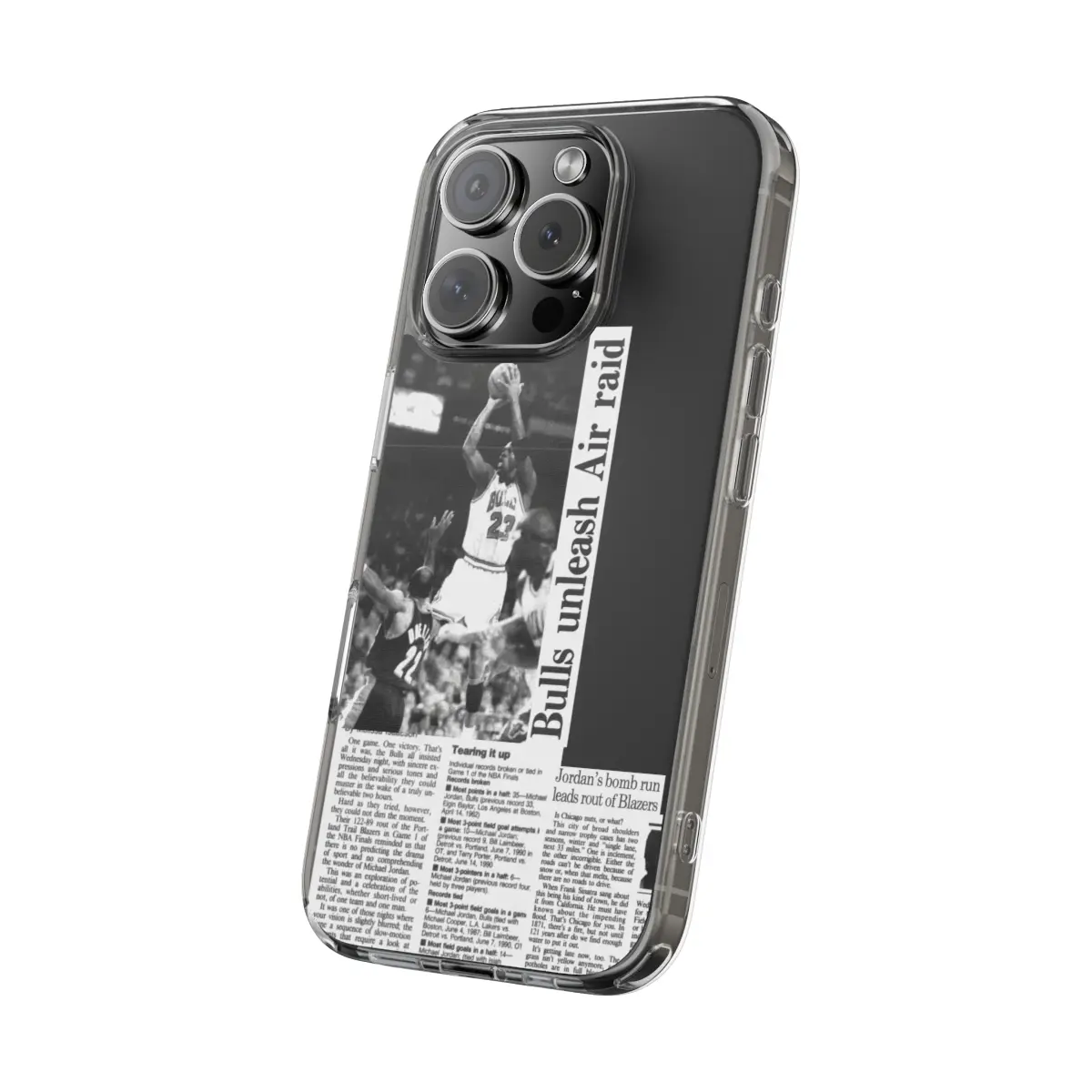 Michael Jordan 23 phone case article